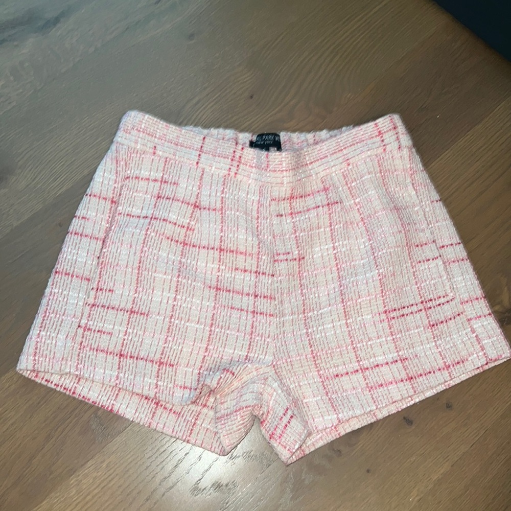 Central Park West Tweed Shorts Size Small